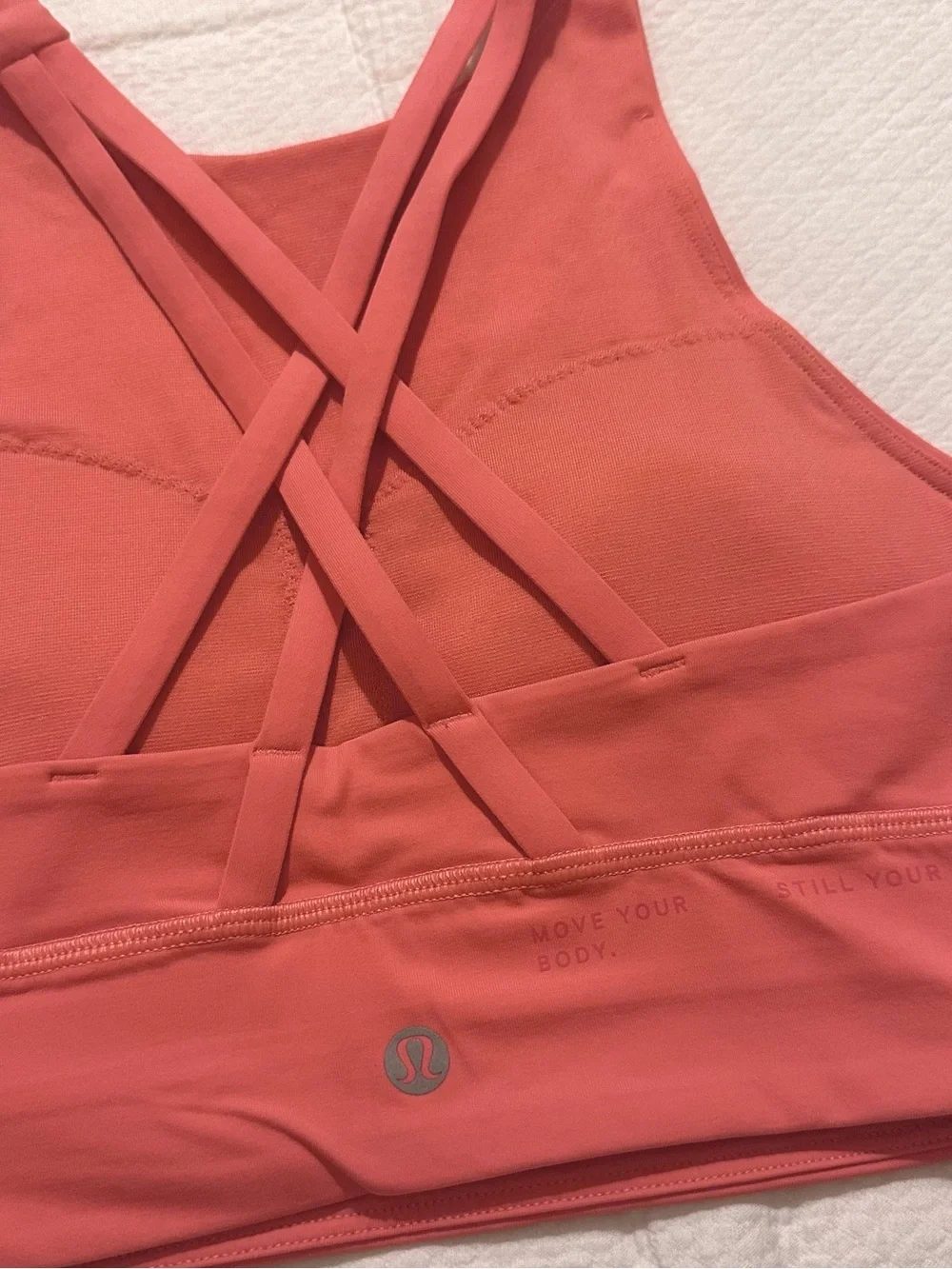 Lululemon Energy High-Neck Longline Bra for B-D Cups - SZ 4